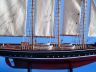 model sailboats is fully assembled