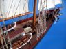 model sailboats is fully assembled