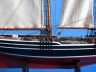 model sailboats is fully assembled
