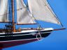 model sailboats is fully assembled