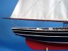 model sailboats is fully assembled
