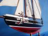 model sailboat is fully assembled
