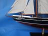 model sailboats is fully assembled