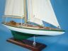 model sailboats is fully assembled