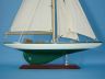 model sailboats is fully assembled