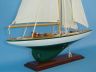 model sailboats is fully assembled