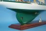 model sailboats is fully assembled