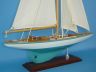 model sailboats is fully assembled