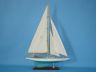 model sailboats is fully assembled