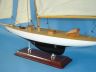 model sailboats is fully assembled