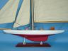 model sailboats is fully assembled