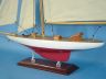 model sailboats is fully assembled