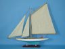 model sailboats is fully assembled