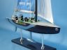 model sailboats is fully assembled