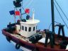 model sailboats is fully assembled
