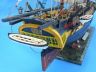 historic ship models is fully assembled