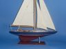 model sailboats is fully assembled