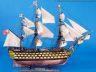 historic ship models is fully assembled