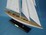model sailboats is fully assembled