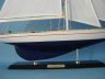 model sailboats is fully assembled