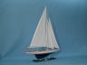 model sailboats is fully assembled