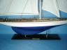 model sailboats is fully assembled