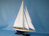 model sailboat is fully assembled