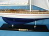 model sailboat is fully assembled