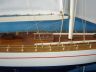 model sailboat is fully assembled