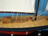 model sailboats is fully assembled
