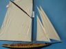 model sailboats is fully assembled