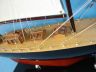 model sailboats is fully assembled