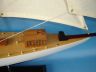 model sailboats is fully assembled