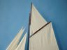 model sailboats is fully assembled