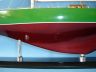 model sailboats is fully assembled