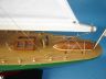 model sailboats is fully assembled