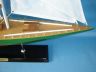 model sailboats is fully assembled
