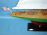 model sailboats is fully assembled