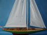model sailboats is fully assembled
