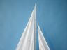 model sailboats is fully assembled