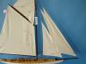 model sailboats is fully assembled