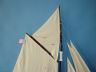 model sailboats is fully assembled