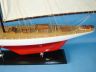 model sailboats is fully assembled