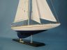 model sailboats is fully assembled