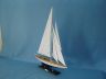 model sailboats is fully assembled