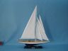 model sailboats is fully assembled