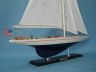 model sailboats is fully assembled