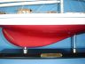 model sailboats is fully assembled