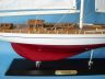 model sailboats is fully assembled