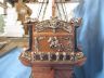 historic ship models is fully assembled